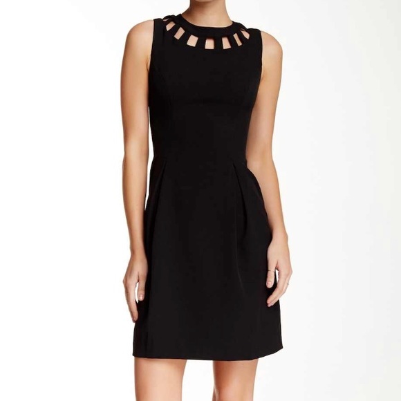 Eliza J Dresses & Skirts - Eliza j Black cut out cage dress mini lbd 14